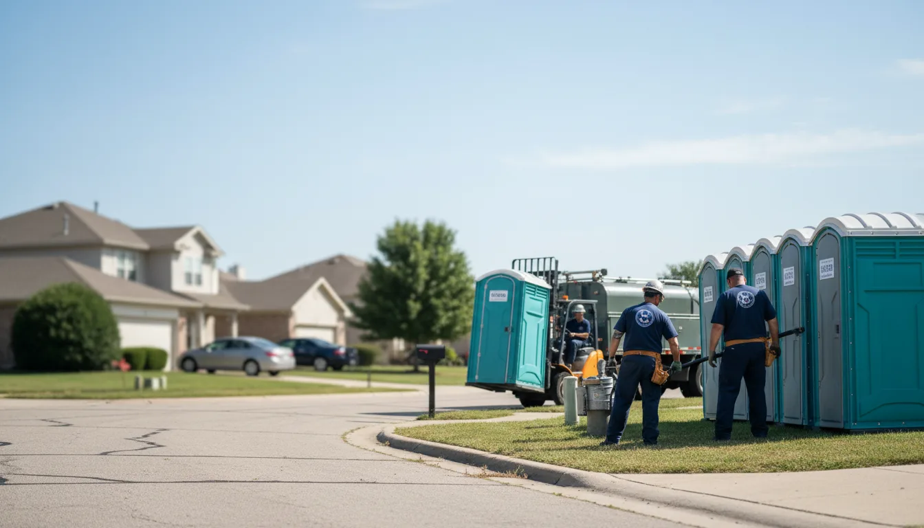 Porta Potty Rental in Vallonia, IN near me